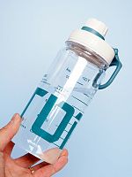 Бутылка для воды 0,6 л "Top", белая