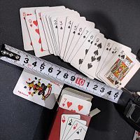 Игральные карты мини 5.5х4.2 см