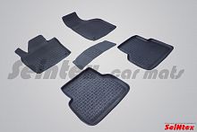 Ковры резиновые Audi Q3, 2010-, Борт